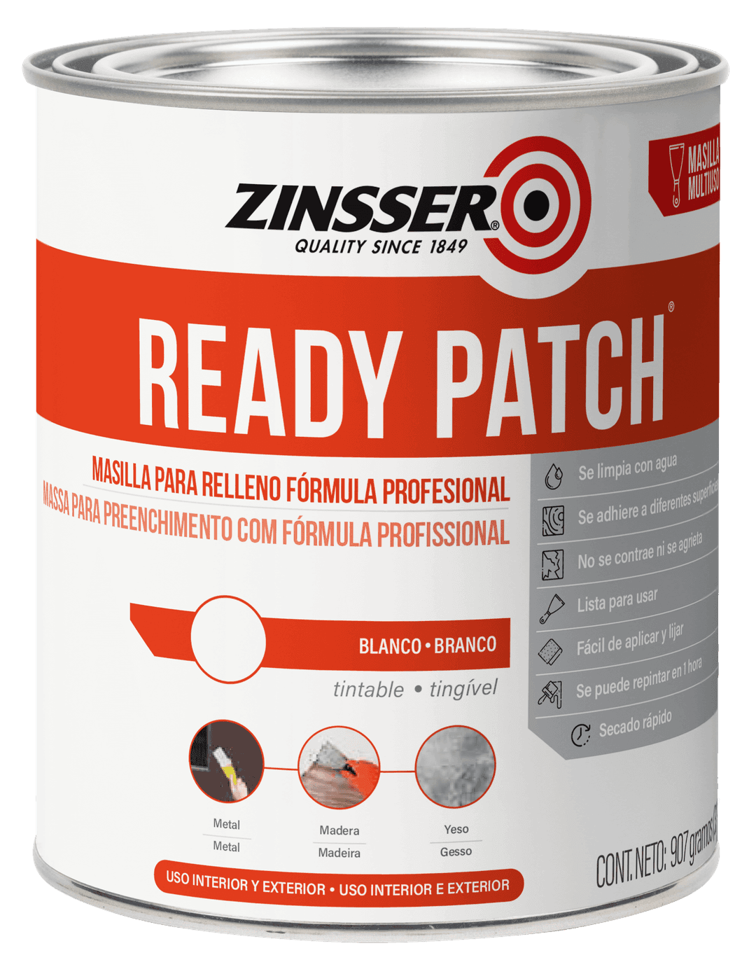 Masilla Zinsser Ready Patch