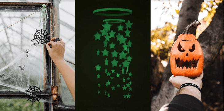 Decoración de Halloween hecha en casa