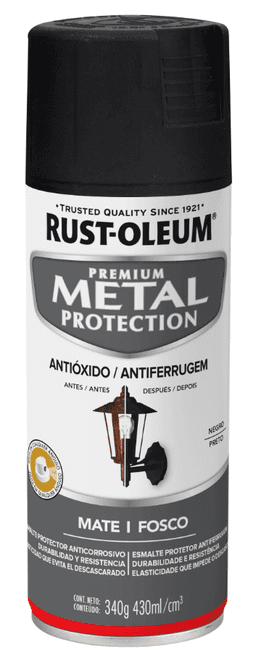 Metal Protection Esmalte Anticorrosivo en Aerosol Acabado Mate