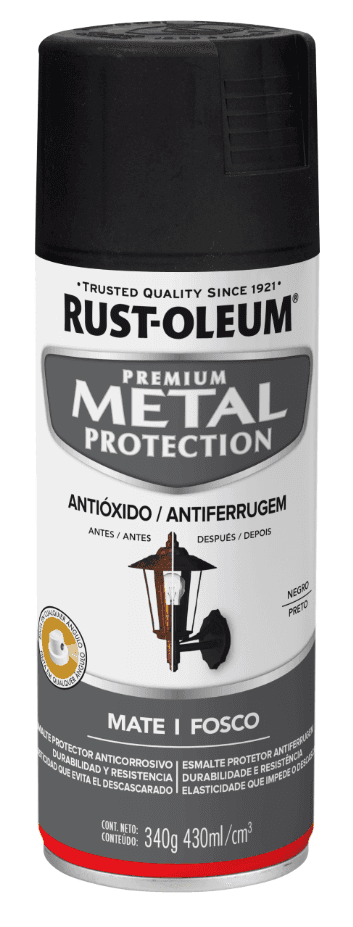 Metal Protection Esmalte Anticorrosivo en Aerosol Acabado Mate