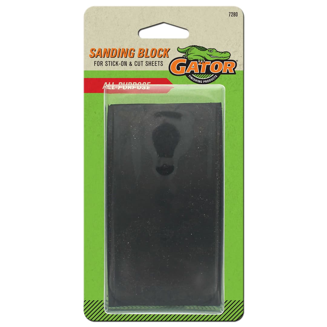 Gator Bloque de lijado de goma