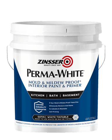 Zinsser Perma-White - Pintura Látex de Interior
