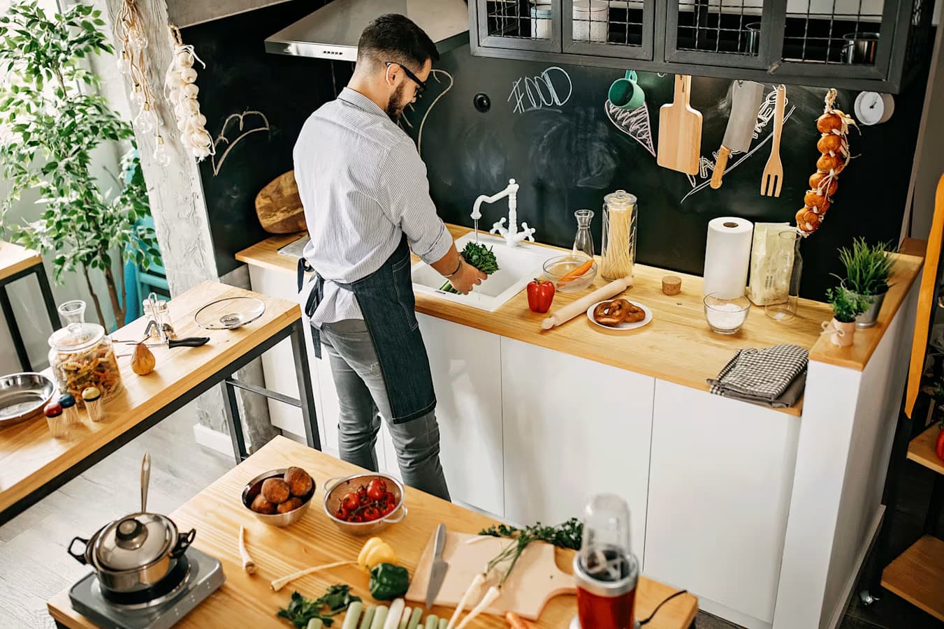 Personalizá tu cocina con pintura para pizarrón