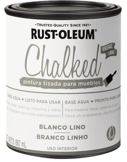 Chalked Pintura Tizada Base Agua de Interior