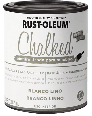 Chalked Pintura Tizada Base Agua de Interior
