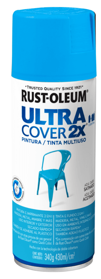 Ultra Cover 2X Pintura Multiuso en Aerosol Acabado Satinado