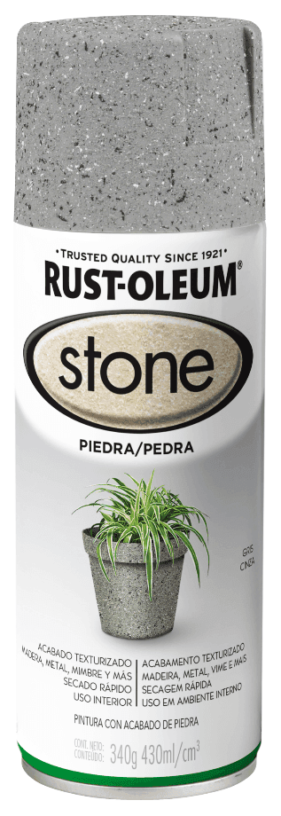 Pintura en aerosol efecto piedra Stone