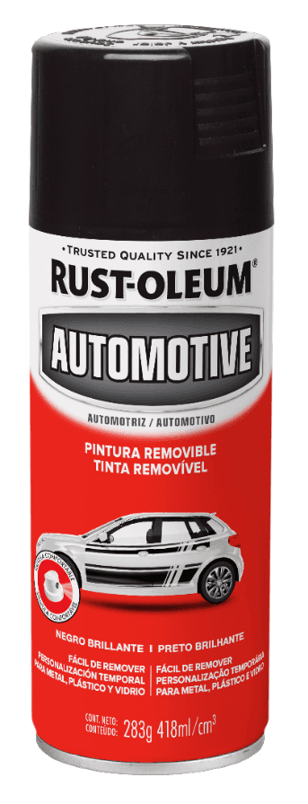 Pintura removible Automotive Peel Coat en aerosol