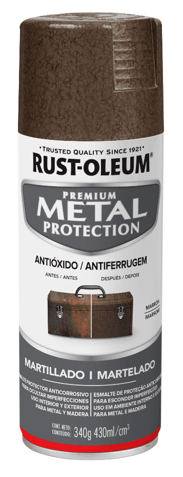 Esmalte anticorrosivo en aerosol martillado Metal Protection