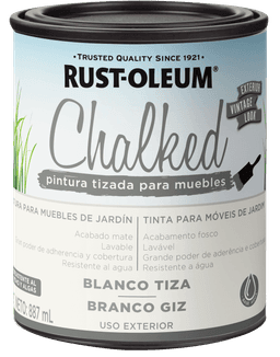 Chalked Pintura Tizada Base Agua de Exterior