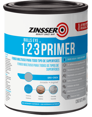 Zinsser 123 Primer Imprimante fondo multiuso Base Agua