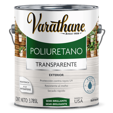 Poliuretano para madera exterior base agua