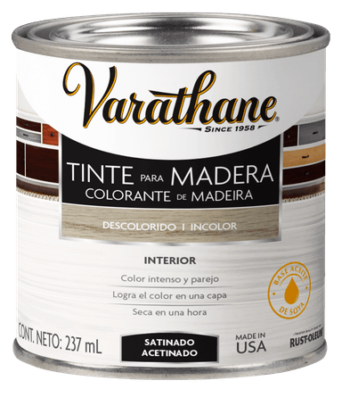 Tinte para madera satinado