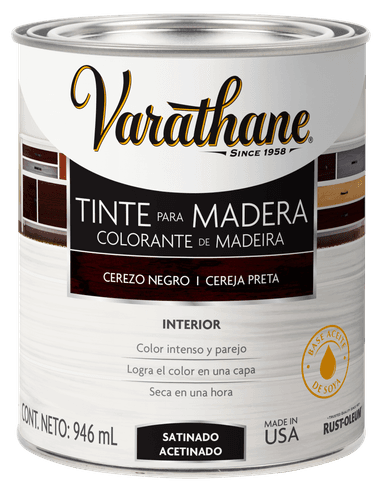 Tinte para madera satinado
