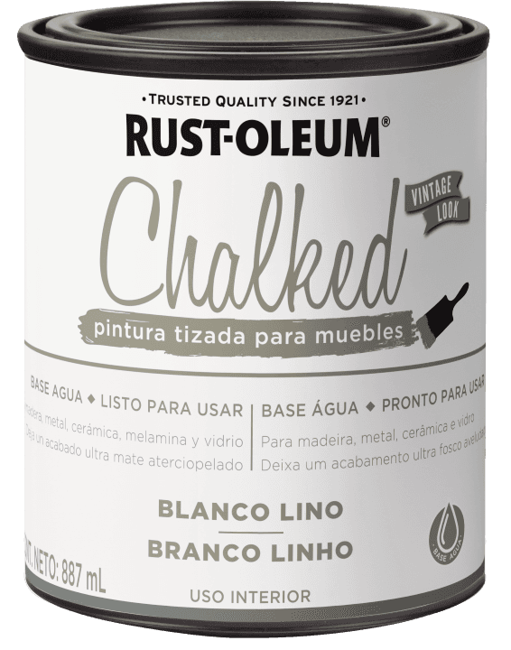Chalked Pintura Tizada Base Agua de Interior